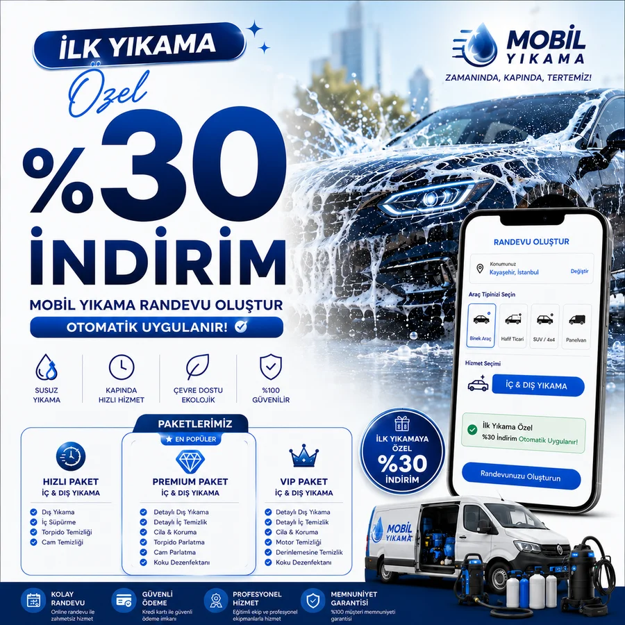 İlk Yıkamada %30 İndirim Fırsatı Nasıl Kullanılır?